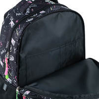 Рюкзак подростковый GoPack Teens 162M-5 16.5л Черный (GO24-162M-5)