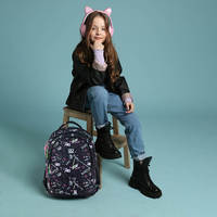Рюкзак подростковый GoPack Teens 162M-5 16.5л Черный (GO24-162M-5)