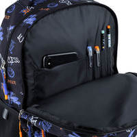 Рюкзак подростковый GoPack Teens 162M-3 16.5л Черный (GO24-162M-3)