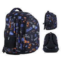 Рюкзак подростковый GoPack Teens 162M-3 16.5л Черный (GO24-162M-3)