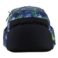 Рюкзак подростковый GoPack Teens 162M-2 16.5л Синий с принтом (GO24-162M-2)