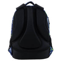 Рюкзак подростковый GoPack Teens 162M-2 16.5л Синий с принтом (GO24-162M-2)