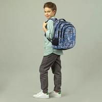 Рюкзак подростковый GoPack Teens 162M-1 Принт 16.5л (GO24-162M-1)