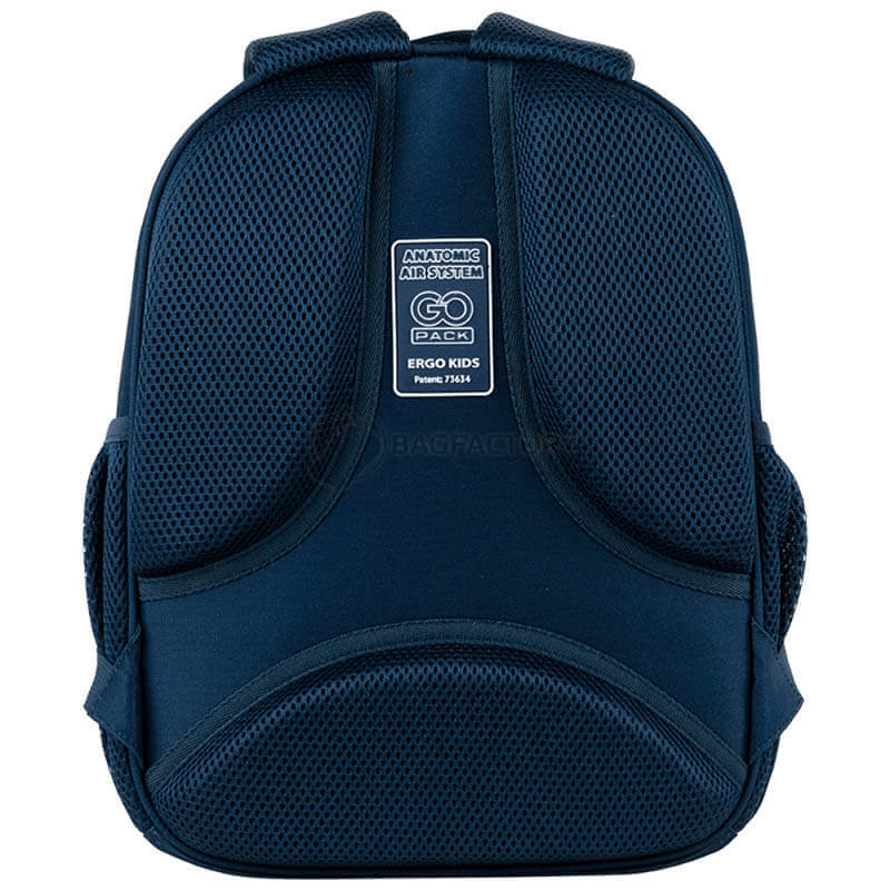 Школьный каркасный рюкзак GoPack Education Racing Car Синий 12.5л (GO24-597M-7)