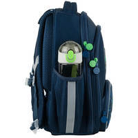 Школьный каркасный рюкзак GoPack Education Racing Car Синий 12.5л (GO24-597M-7)