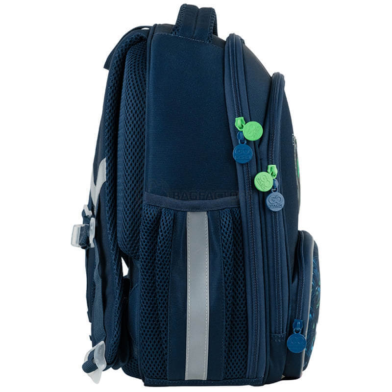 Школьный каркасный рюкзак GoPack Education Racing Car Синий 12.5л (GO24-597M-7)