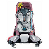 Туристический рюкзак Deuter Aircontact 60+10 SL aubergine-cranberry (3320416 5518)