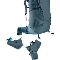 Туристический рюкзак Deuter Aircontact Core 70+10 graphite-shale (3350724 4409)
