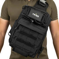 Тактическая сумка-слинг Tribe Sling Pack 6.5 L Черный (T-IE-0003-black) 