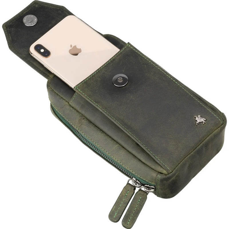 Мужская сумка Visconti Alex Oil Green (S45 OIL GRN)