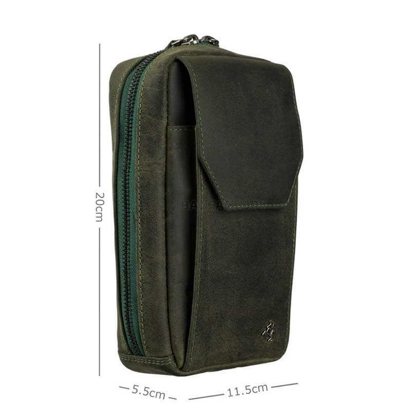 Мужская сумка Visconti Alex Oil Green (S45 OIL GRN)