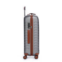 Чемодан на 4-х колесах Roncato E-lite 72л Титан/коньячный (5232/3445)