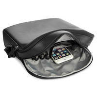 Мужская кожаная сумка Roncato Alaska Черный (412425/01)