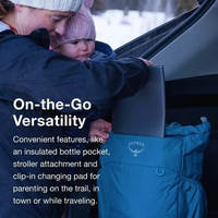 Сумка-рюкзак Osprey Poco Changing Tote 18л tan concrete для родителей и их младенцев (009.3767)