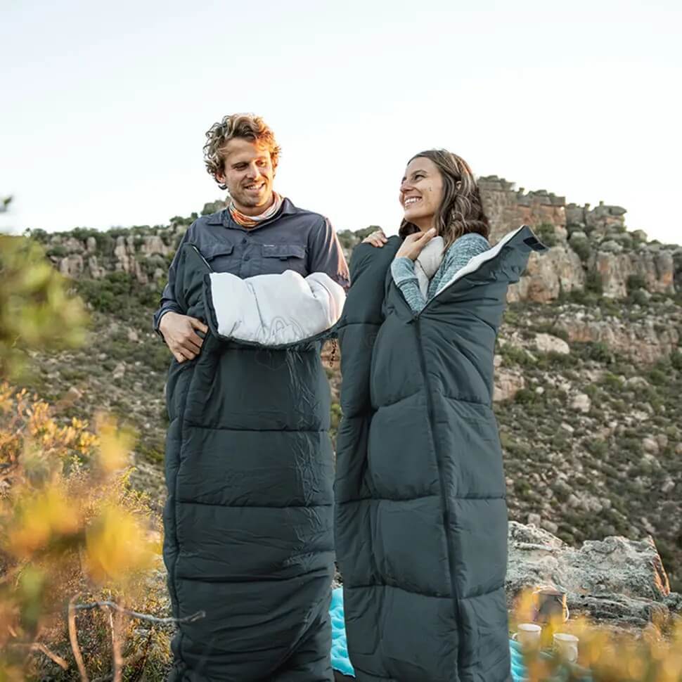 Спальный мешок Naturehike F150 NH22MSD05 левый темно-голубой 190 см (6927595797761-L)