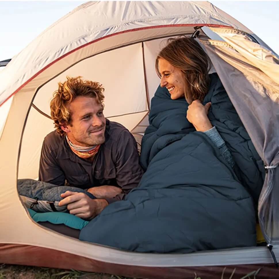 Спальный мешок Naturehike F150 NH22MSD05 левый темно-голубой 190 см (6927595797761-L)