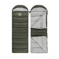 Спальный мешок Naturehike U350 NH20MSD07 (1°C) правый зеленый 220 см (6927595767238-R)