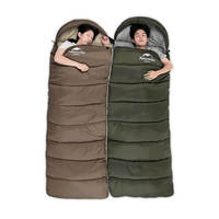 Спальный мешок Naturehike U250S NH20MSD07 (0°C) левый коричневый 220см (6927595769294-L)