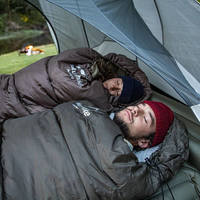Спальный мешок Naturehike U250S NH20MSD07 (0°C) левый коричневый 220см (6927595769294-L)