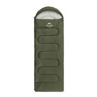 Спальный мешок Naturehike Y150L NH21MSD08 левый темно-зеленый 220 см (6975641888758)