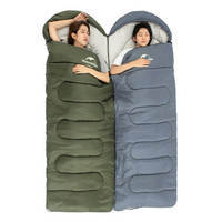 Спальный мешок Naturehike Y150L NH21MSD08 правый серо-голубой 220 см (6975641888741)