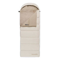 Спальный мешок Naturehike BE400 CNK2300SD021 с подогревом левый бежевый 220 см (6976507667289)