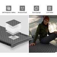 Туристический коврик Naturehike CNK2300DZ014 60мм с подушкой графит 192 см (6976023923371)