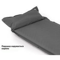 Туристический коврик Naturehike CNK2300DZ014 60мм с подушкой графит 192 см (6976023923371)