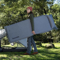Туристический коврик Naturehike CNK2300DZ014 60мм с подушкой графит 192 см (6976023923371)