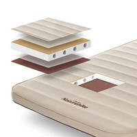Туристический коврик двойной Naturehike NH21FCD11 60мм бежевый 200 см (6927595793329)