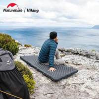 Туристический коврик двойной Naturehike CNH22DZ018 черный 196 см (6975641888772)