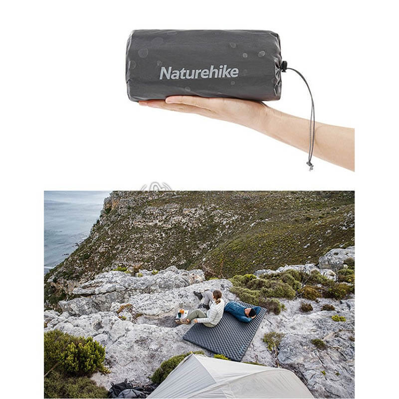 Туристический коврик двойной Naturehike CNH22DZ018 зеленый 196 см (6927595712221)