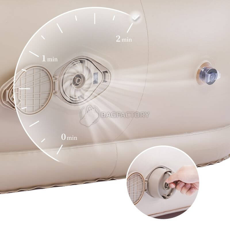 Матрас надувной Naturehike CNK2300DZ020 бежевый 180 см (6976023922480)