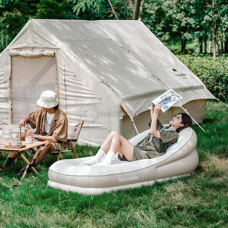 Матрас надувной Naturehike CNK2300DZ020 бежевый 180 см (6976023922480)