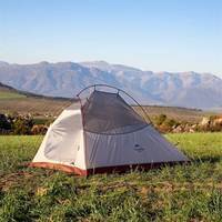 Палатка двухместная Naturehike Cloud Up 2 Updated NH17T001-T 20D серая (6927595724668)