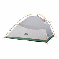 Палатка двухместная Naturehike Cloud Up 2 Updated NH17T001-T 210T зеленая (6927595730577)