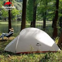 Палатка трехместная Naturehike Cloud Up 3 Updated NH18T030-T 20D темно-зеленая (6927595765685)