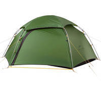 Палатка двухместная Naturehike Cloud Peak 2 NH17K240-Y 20D темно-зеленая (6927595712627)