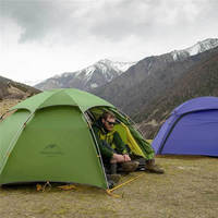 Палатка двухместная Naturehike Cloud Peak 2 NH17K240-Y 20D темно-зеленая (6927595712627)