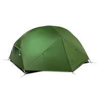 Палатка двухместная Naturehike Mongar NH17T007-M 210T темно-зеленая (6927595767658)