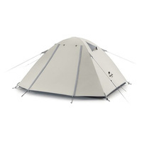 Палатка двухместная Naturehike P-Series CNK2300ZP028 светлая серая (6976023920509)