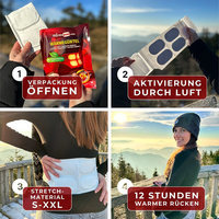 Набор химических грелок-поясов Thermopad Heat Belt 3 шт. (TPD 78703)