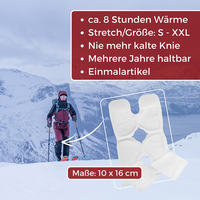 Набор химических грелок для колен Thermopad Knee Warmer 4 шт. (TPD 78604)