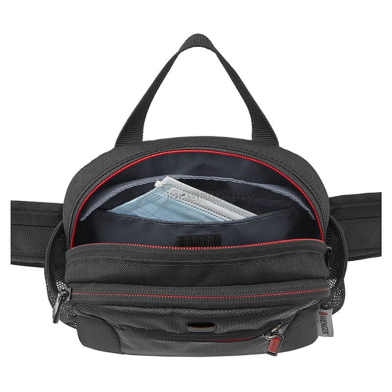 Поясная сумка Wenger Waist Pack 2 л черная (611875)