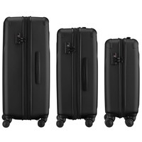 Набор чемоданов Wenger Oryson 3 в 1 (SML) пластик 4 колеса черный (653171)