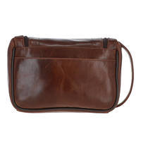 Несессер кожаный Ashwood 8140 Brown (8140 BRN)