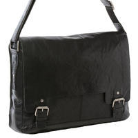 Мужская сумка Ashwood 8343 для ноутбука Black (8343 BLK)