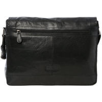 Мужская сумка Ashwood 8343 для ноутбука Black (8343 BLK)