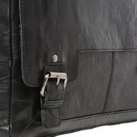 Мужская сумка Ashwood 8343 для ноутбука Black (8343 BLK)