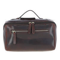 Несессер кожаный Ashwood K49 Brown (K49 BRN)